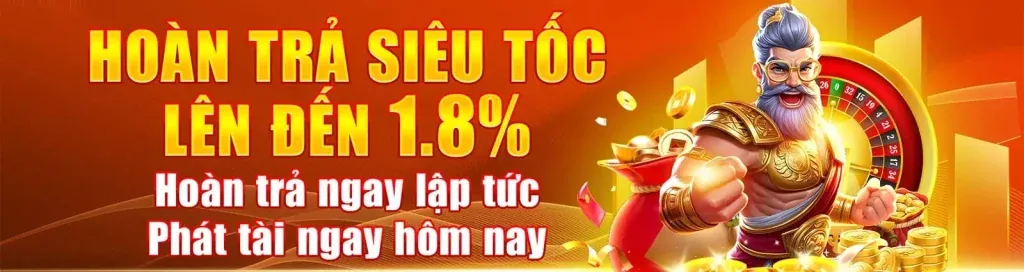 Hình ảnh chính Nổ Hũ m 777king với biểu tượng jackpot và tiền thưởng
